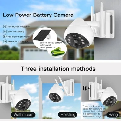 VSTARCAM smart ηλιακή κάμερα CB69, 10000mAh, IP66, 3MP, WiFi, PTZ με εντοπισμό κίνησης και ανθρώπινης σιλουέτας VSTARCAM smart ηλιακή κάμερα CB69, 10000mAh, IP66, 3MP, WiFi, PTZ με εντοπισμό κίνησης και ανθρώπινης σιλουέτας