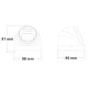 LONGSE IP κάμερα CMSBFG200 2MP με fixed φακό 2.8mm ανθεκτικό μεταλλικό σώμα & εύρος υπερύθρων IR έως 25m IP67