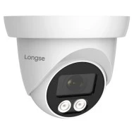 LONGSE υβριδική κάμερα CMSDTHC200FPEW, 2.8mm, 1/3" CMOS, 5MP, IP65 full color & μικρόφωνο για μεταφορά ήχου μέσω του ομοαξονικού καλωδίου