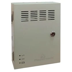 Φορτιστής και τροφοδοτικό POWERTECH  CP1204-5A-B 12V/5A σε κουτί για CCTV, DC12V/5A, 4 κανάλια