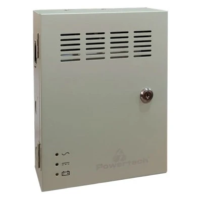 POWERTECH τροφοδοτικό CP1209-20A-B για CCTV-Alarm, DC12V 20A, 9 κανάλια