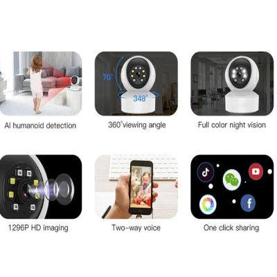 WiFi IP κάμερα εσωτερικού χώρου VSTARCAM CS49L, 3MP, WiFi, PTZ με αμφίδρομη μεταφορά φωνής & ήχου WiFi IP κάμερα εσωτερικού χώρου VSTARCAM CS49L, 3MP, WiFi, PTZ με αμφίδρομη μεταφορά φωνής & ήχου
