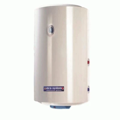 Θερμοσίφωνας - Boiler ECO SYSTEM 80L 3,50Kw Titanium Glass οριζόντιο με εσωτερικό εναλλάκτη