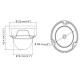HIKVISION HIWATCH IP κάμερα HWI-D140H, POE με εύρος υπερύθρων IR έως 30m φακό 2.8mm, 4MP, IP67 & IK10 