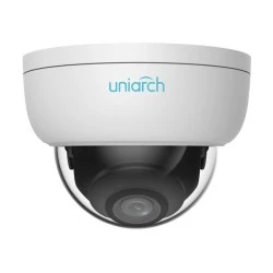 UNIARCH IP κάμερα IPC-D125-PF28, 2.8mm με αισθητήρα ανάλυσης 5MP, IP67/IK10, PoE, IR έως 30m