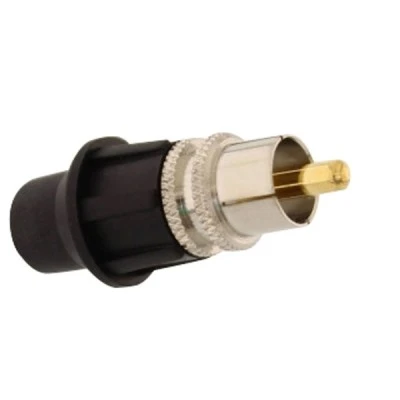 TELECOM RCA male universal connector, με καπάκι, 5τμχ