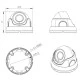 LONGSE Υβριδική κάμερα 4 σε 1 (AHD, TVI, CVI, CVBS) LIRDBAHTC200F, 2.8mm, 2MP, αδιάβροχη IP67, IR 20m LONGSE Υβριδική κάμερα 4 σε 1 (AHD, TVI, CVI, CVBS) LIRDBAHTC200F, 2.8mm, 2MP, αδιάβροχη IP67, IR 20m