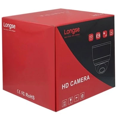 LONGSE υβριδική κάμερα LIRDBAHTC500FKE fixed φακός 2.8mm, 5MP με ανθεκτικό μεταλλικό σώμα IP67, IR 20m