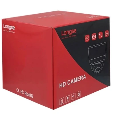 LONGSE υβριδική κάμερα LIRDLAHTC500FKE fixed φακός 2.8mm με ανθεκτικό πλαστικό σώμα 1/2.5" CMOS 5MP & εύρος υπερύθρων IR 20m