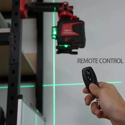 UNI-T γραμμικό αλφάδι laser LM575LD με πράσινη δέσμη 12 ακτίνων 3D ιδανικό για οριζόντια και κάθετη εφαρμογή