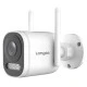 LONGSE smart κάμερα LTP4F, Wi-Fi, 2.8mm, 1/2.7" CMOS, 4MP, IP65 με αμφίδρομη μεταφορά φωνής & ήχου