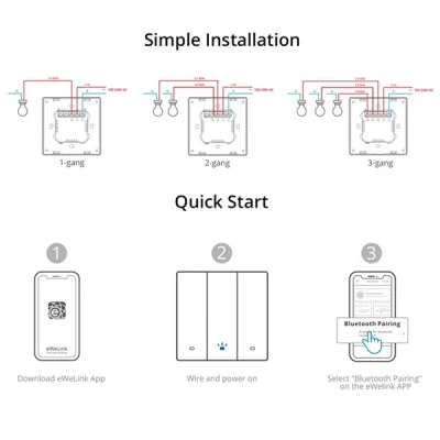 SONOFF smart διακόπτης M5-1C-86 μονός WiFi σε γκρι χρώμα για απομακρυσμένο έλεγχο του φωτισμού