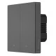 SONOFF smart διακόπτης M5-2C-86 διπλός WiFi σε γκρι χρώμα με λειτουργία χρονοδιακόπτη για απομακρυσμένο έλεγχο φωτισμού SONOFF smart διακόπτης M5-2C-86 διπλός WiFi σε γκρι χρώμα με λειτουργία χρονοδιακόπτη για απομακρυσμένο έλεγχο φωτισμού