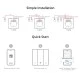 SONOFF smart διακόπτης M5-2C-86 διπλός WiFi σε γκρι χρώμα με λειτουργία χρονοδιακόπτη για απομακρυσμένο έλεγχο φωτισμού SONOFF smart διακόπτης M5-2C-86 διπλός WiFi σε γκρι χρώμα με λειτουργία χρονοδιακόπτη για απομακρυσμένο έλεγχο φωτισμού