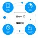SONOFF Smart διακόπτης MINIR2 two-way WiFi συμβατός με Amazon Alexa και Google Assistant & με φωνητικές εντολές