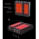 NOYAFA tester καλωδίων δικτύου NF-468PF για PoE RJ45 & RJ11 με ορατή ένδειξη LED λειτουργίας