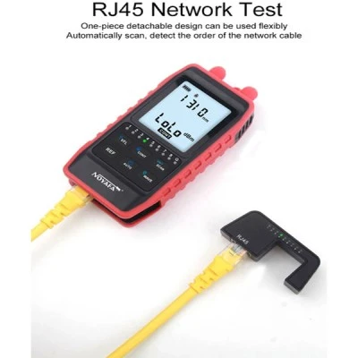 NOYAFA tester καλωδίων οπτικής ίνας NF-908L, 850-1625nm, -60~8dBm με φακό για εργασία στο σκοτάδι NOYAFA tester καλωδίων οπτικής ίνας NF-908L, 850-1625nm, -60~8dBm με φακό για εργασία στο σκοτάδι