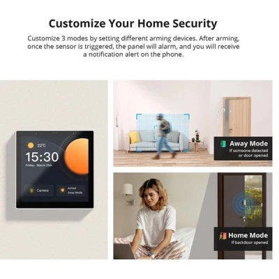 SONOFF smart panel ελέγχου NSPanel Pro Wi-Fi Zigbee 3.0 με έγχρωμη οθόνη αφής και ενσωματωμένο μικρόφωνο για αμφίδρομη μεταφορά φωνής & ήχου
