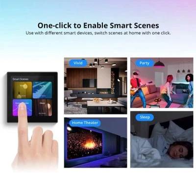 SONOFF smart panel ελέγχου NSPanel Pro Wi-Fi Zigbee με έγχρωμη οθόνη αφής & απομακρυσμένος έλεγχος συσκευών μέσω smartphone SONOFF smart panel ελέγχου NSPanel Pro Wi-Fi Zigbee με έγχρωμη οθόνη αφής & απομακρυσμένος έλεγχος συσκευών μέσω smartphone