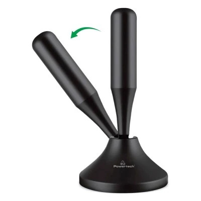 Ψηφιακή κεραία POWERTECH PT-1007 5G & LTE DVB-T/T2 4Κ 26dB με μαγνητική βάση