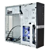 Κουτί Η/Υ Powertech PC Case PT-1099 με 250W τροφοδοτικό PSU, για μητρικές Micro-ATX 356x102x338mm & 80mm ανεμιστήρα, μαύρο 