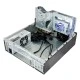 Κουτί Η/Υ Powertech PC Case PT-1099 με 250W τροφοδοτικό PSU, για μητρικές Micro-ATX 356x102x338mm & 80mm ανεμιστήρα, μαύρο 