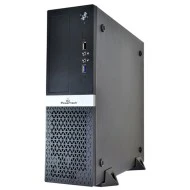 Κουτί Η/Υ Powertech PC Case PT-1099 με 250W τροφοδοτικό PSU, για μητρικές Micro-ATX 356x102x338mm & 80mm ανεμιστήρα, μαύρο 