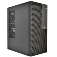 Κουτί Η/Υ POWERTECH PC Case PT-1101 με 550W PSU, για μητρικές Micro-ATX, 265x168x353mm σε μαύρο χρώμα