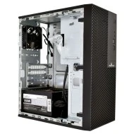 Κουτί Η/Υ POWERTECH PC Case PT-1101 με 550W PSU, για μητρικές Micro-ATX, 265x168x353mm σε μαύρο χρώμα