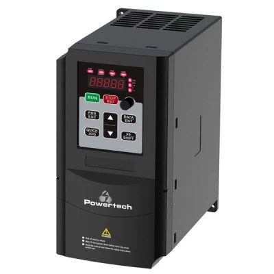 Ρυθμιστής στροφών POWERTECH VFD PT-A37G-T43P3P, 3.7KW, 3hp με αυτόματη ενίσχυση ροπής & αντιστάθμιση ολίσθησης