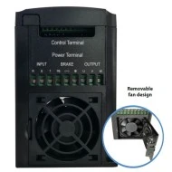 Ρυθμιστής στροφών POWERTECH VFD PT-A37G-T43P3P, 3.7KW, 3hp με αυτόματη ενίσχυση ροπής & αντιστάθμιση ολίσθησης