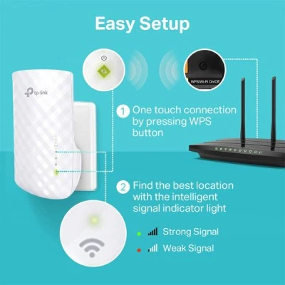 TP-LINK mesh WiFi extender RE220 AC750 dual band Ver 3.0 για την επέκταση του Wi-Fi