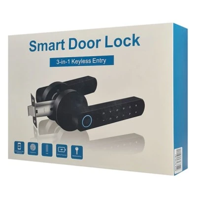 Ηλεκτροπύρος SECUKEY D100-BT συνδυασμού & fingerprint με σύνδεση Bluetooth