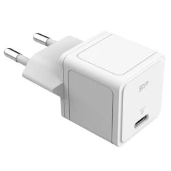 Φορτιστής συσκευών 20W SILICON POWER SP20WASYQM121PCW USB-C PD σε λευκό χρώμα