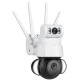 Ασύρματη κάμερα Sectec WiFi με 2 φακούς 3.6mm & 8mm, αισθητήρα ανάλυσης 4MP IP66 & δυνατότητα ενεργοποίησης φωτισμού κατά τον εντοπισμό κίνησης