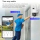 Ασύρματη κάμερα Sectec WiFi με 2 φακούς 3.6mm & 8mm, αισθητήρα ανάλυσης 4MP IP66 & δυνατότητα ενεργοποίησης φωτισμού κατά τον εντοπισμό κίνησης