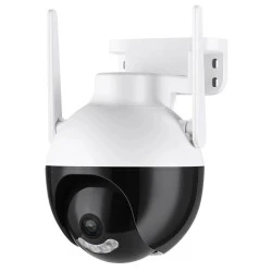 Wi-Fi κάμερα SECTEC  ST-593-4M-IC, 4MP PTZ, IP65 με νυχτερινή λειτουργία & αμφίδρομη μεταφορά φωνής - ήχου