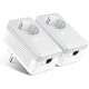 Διπλό TP-LINK AV600 Powerline Starter Kit για ενσύρματη σύνδεση με Passthrough πρίζα & θύρα Ethernet TL-PA4010PVer. 4.0 Διπλό TP-LINK AV600 Powerline Starter Kit για ενσύρματη σύνδεση με Passthrough πρίζα & θύρα Ethernet TL-PA4010PVer. 4.0