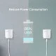 TP-LINK Powerline Starter Kit TL-PA7017, AV1000 Gigabit Ver. 4.0 Powerline διπλό για ενσύρματη σύνδεση με Passthrough πρίζα & θύρα Gigabit Ethernet