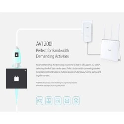TP-LINK Powerline Starter Kit TL-PA8010, AV1200 Gigabit Ver. 1.0 διπλό για ενσύρματη σύνδεση & θύρα Ethernet