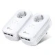 TP-LINK powerline TL-PA8030P kit passthrough AV1300 3x Gigabit Ver 3.0 για την επέκταση του σήματος 