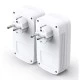 TP-LINK powerline TL-PA8030P kit passthrough AV1300 3x Gigabit Ver 3.0 για την επέκταση του σήματος 