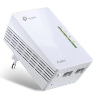 TP-LINK Wi-Fi Powerline Extender, AV600 300Mbps, Ver. 4.0 για ασύρματη σύνδεση Wi‑Fi 4 & 2 θύρες Ethernet