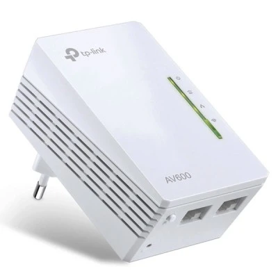 TP-LINK Wi-Fi Powerline Extender, AV600 300Mbps, Ver. 4.0 για ασύρματη σύνδεση Wi‑Fi 4 & 2 θύρες Ethernet