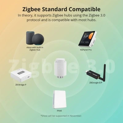 Smart SONOFF θερμοστατική βαλβίδα για καλοριφέρ TRVZB 6-28°C M30x1.5 48x76mm