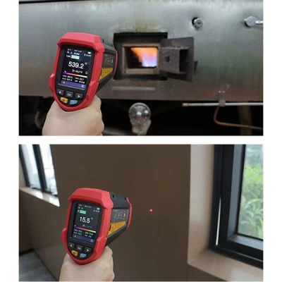 Θερμόμετρο υπερύθρων UNI-T UT305C+ με αισθητήρα K, μέτρηση απο -50 °C έως 2200 °C & αυτόματο κράτημα δεδομένων Θερμόμετρο υπερύθρων UNI-T UT305C+ με αισθητήρα K, μέτρηση απο -50 °C έως 2200 °C & αυτόματο κράτημα δεδομένων