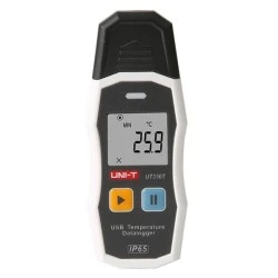 Ψηφιακό θερμόμετρο UNI-T UT330T μέτρηση απο -30 έως 70 °C με USB & ένδειξη χαμηλής μπαταρίας