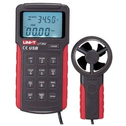 Ανεμόμετρο UNI-T  UT362 με LCD φωτιζόμενη οθόνη & 7 επιλέξιμες μονάδες