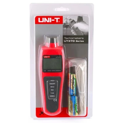 Ταχόμετρο UNI-T UT372 με οθόνη LCD & δυνατότητα σύνδεσης με υπολογιστή μέσω USB Ταχόμετρο UNI-T UT372 με οθόνη LCD & δυνατότητα σύνδεσης με υπολογιστή μέσω USB