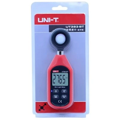 Ψηφιακός μετρητής φωτεινότητας LUX UNI-T UT383 BT Bluetooth με λειτουργία συγκράτησης δεδομένων μέτρησης